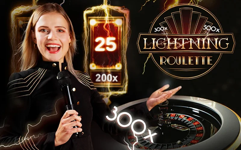 Gire a Lightning Roulette na Betsul.