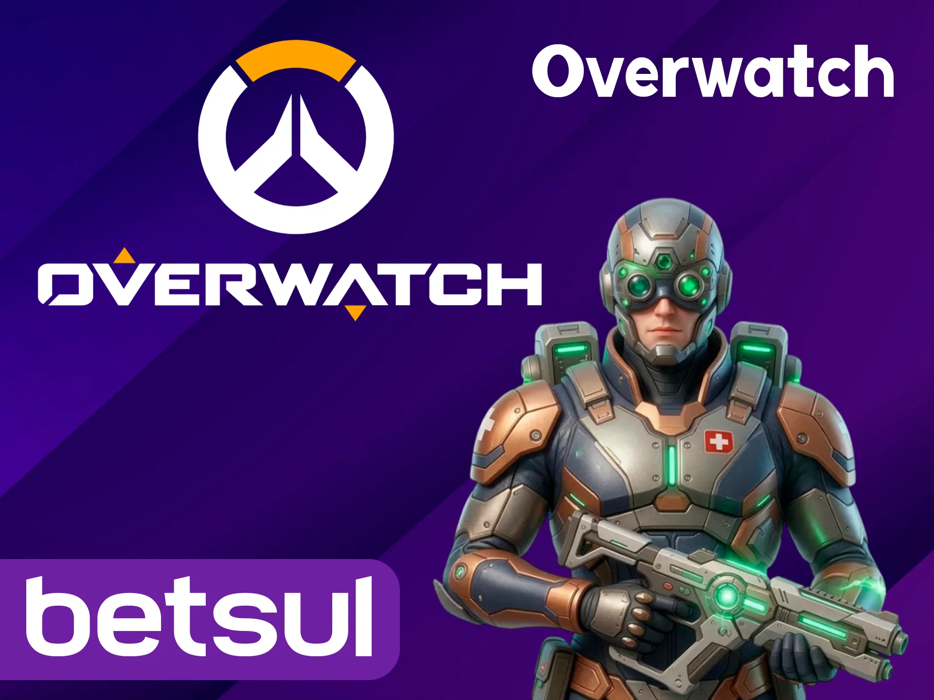 Jogue Overwatch pelo oficial Betsul agora.