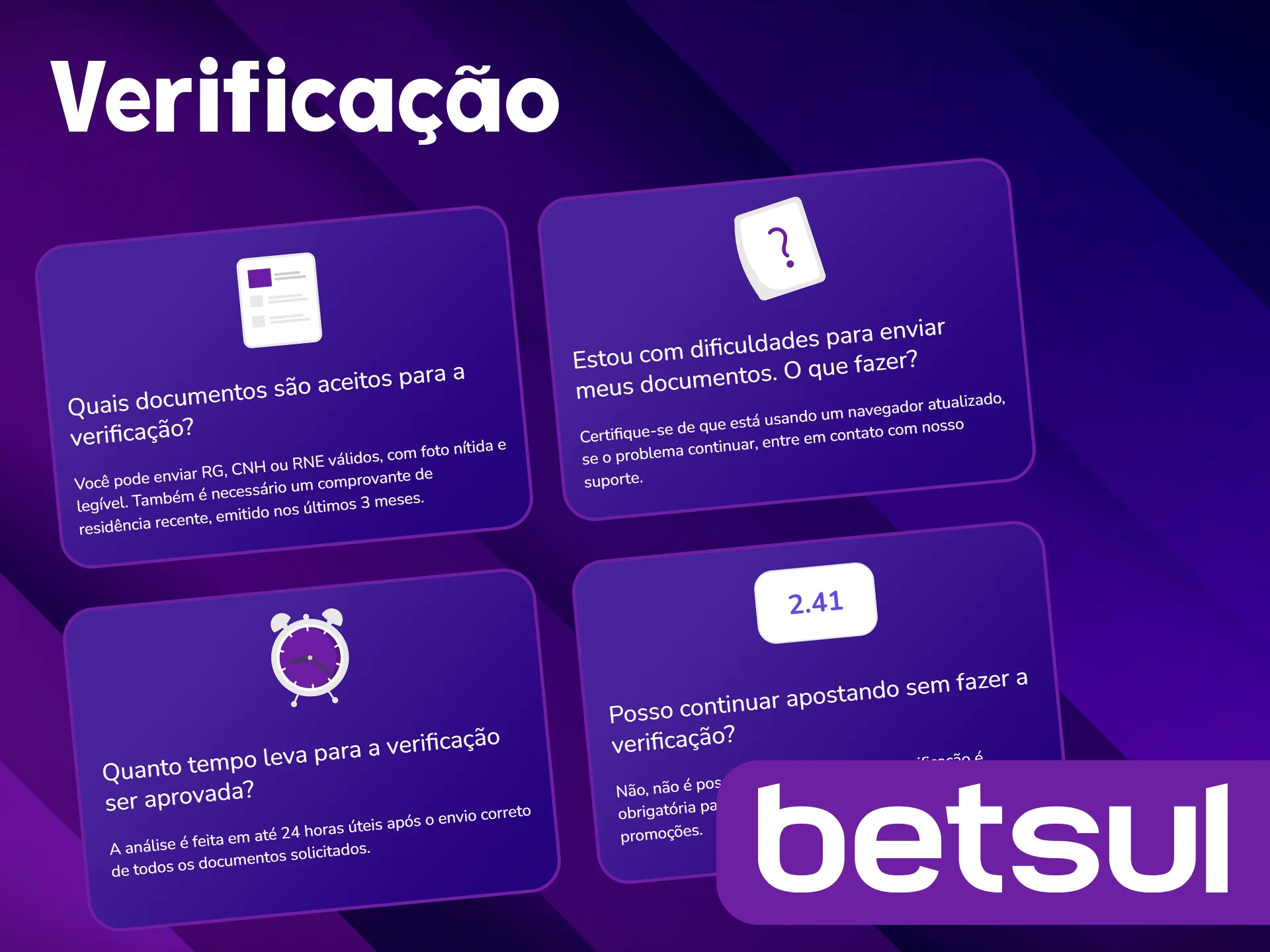 Verifique sua conta na Betsul hoje.